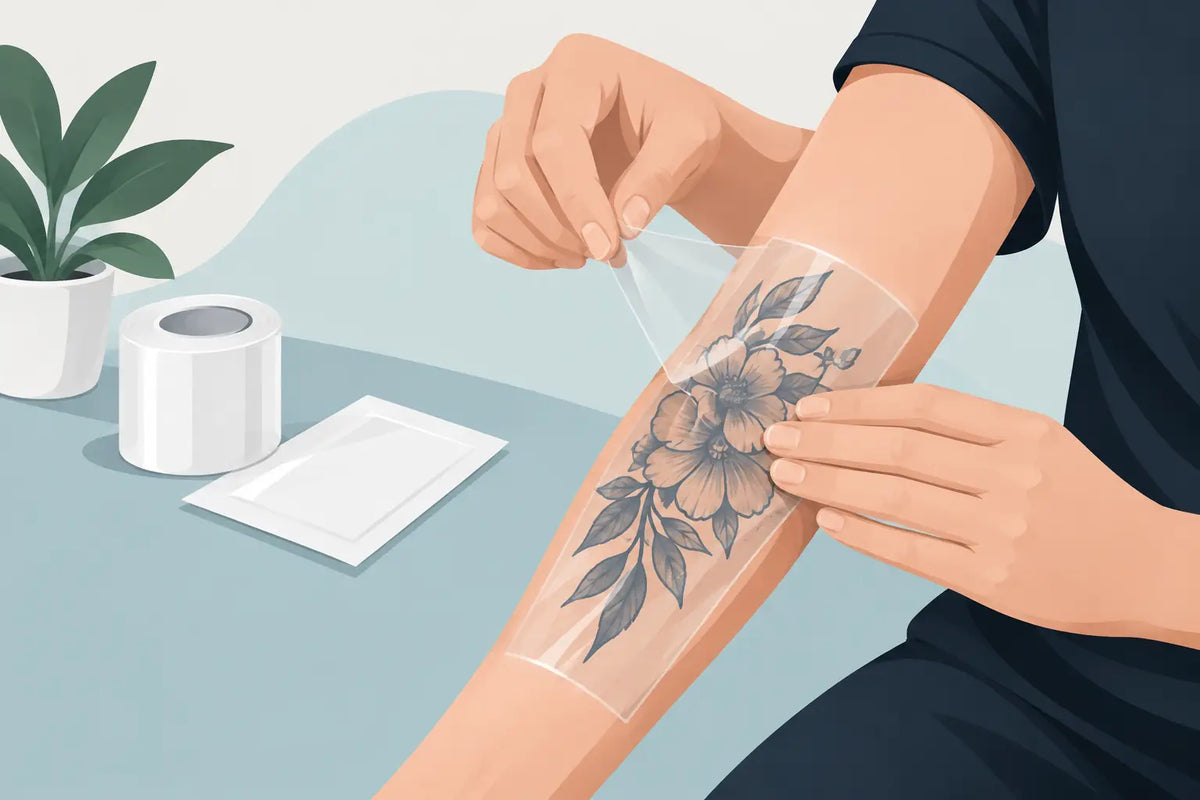 How to Apply Tattoo Protection Film Properly