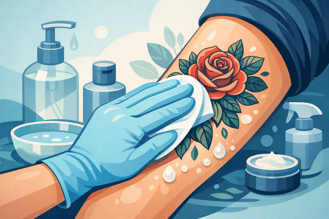 How to Clean Tattoo Skin the Right Way