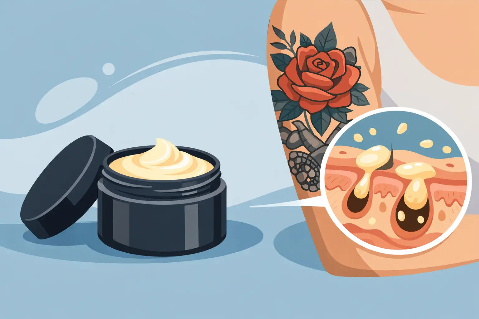 Can Tattoo Butter Clog Pores?