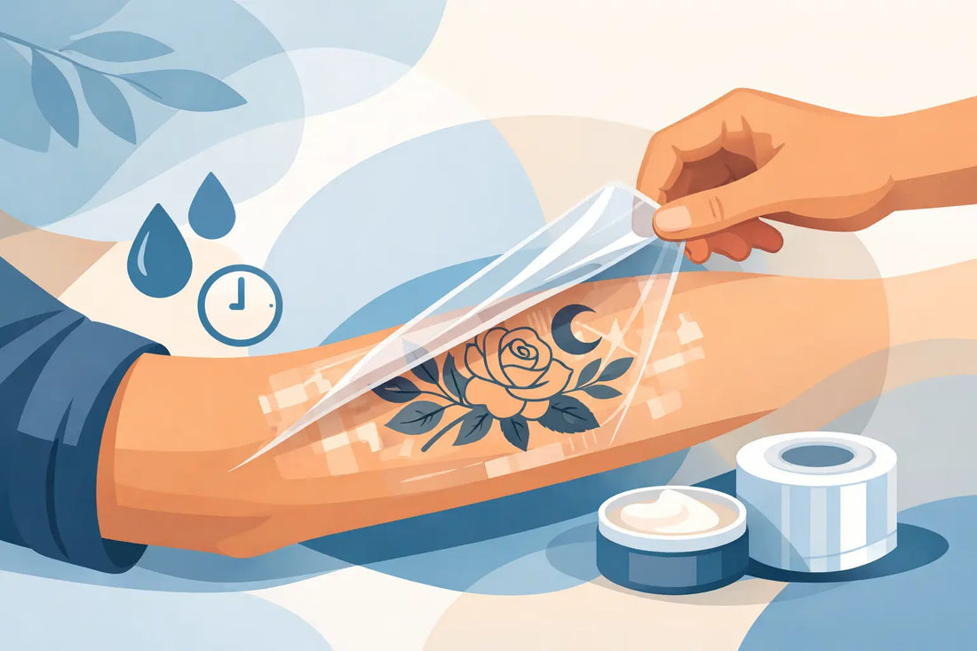 When to Remove Tattoo Film Safely