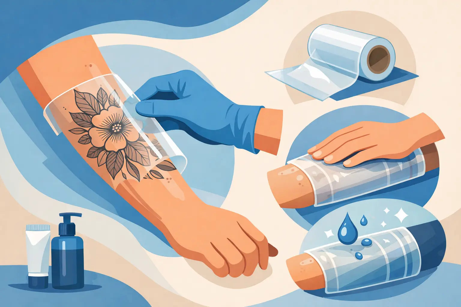 How to Apply Tattoo Film the Right Way