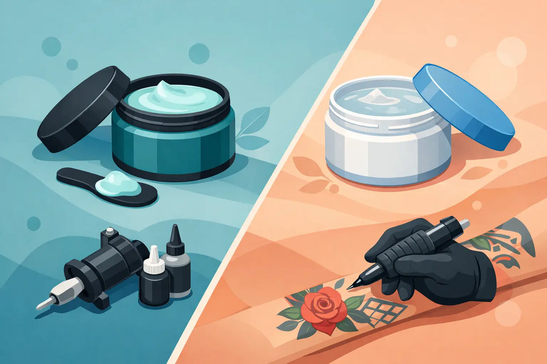 Glide vs Petroleum Jelly for Tattooing