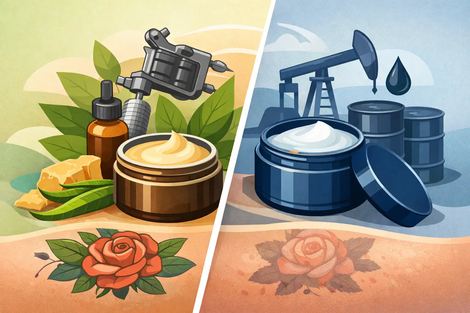 Tattoo Butter vs Petroleum: Which Works Better?