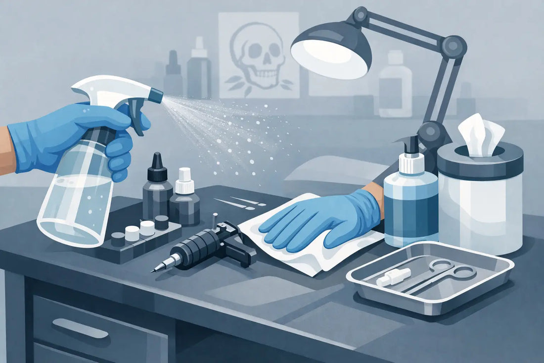 How to Sanitize Tattoo Station Properly