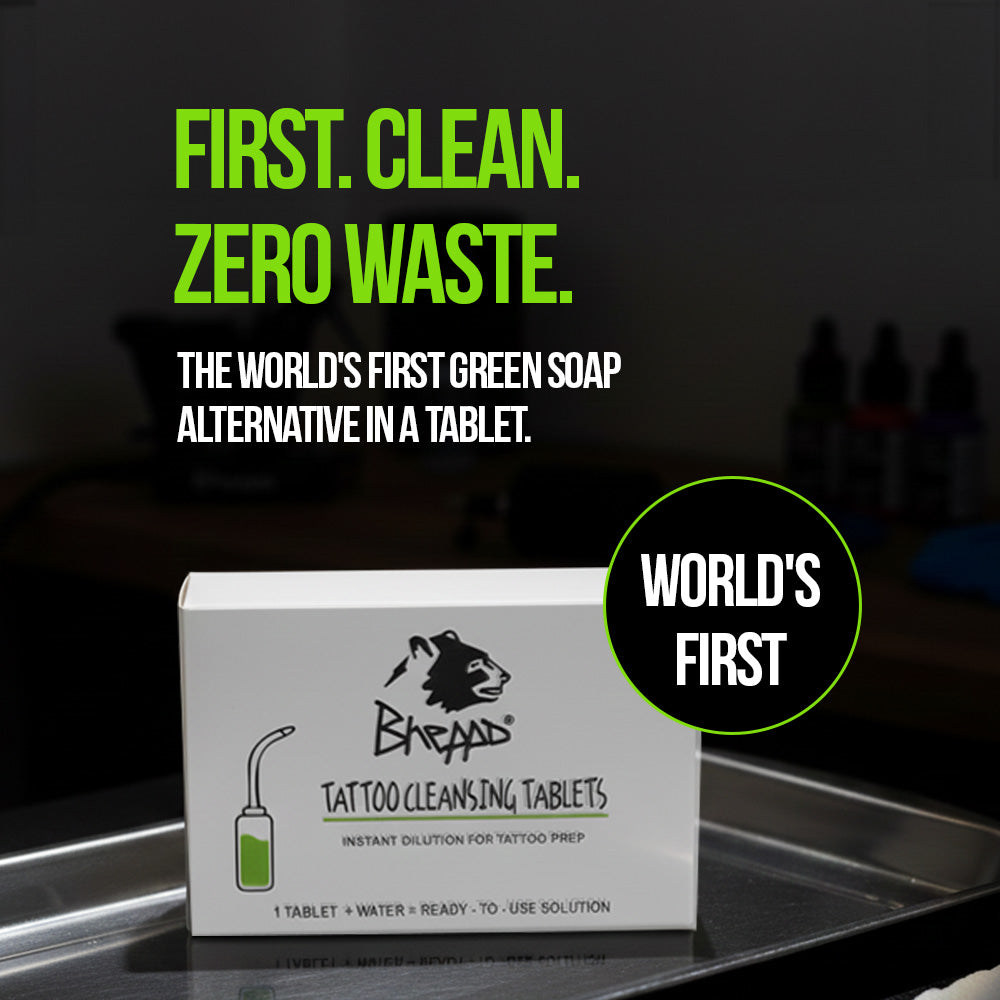 Bheppo Tattoo Cleansing Tablet – Pure Innovation. Clean Performance. Zero Waste